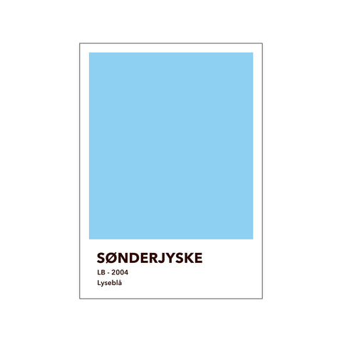 SØNDERJYSKE - LYSEBLÅ