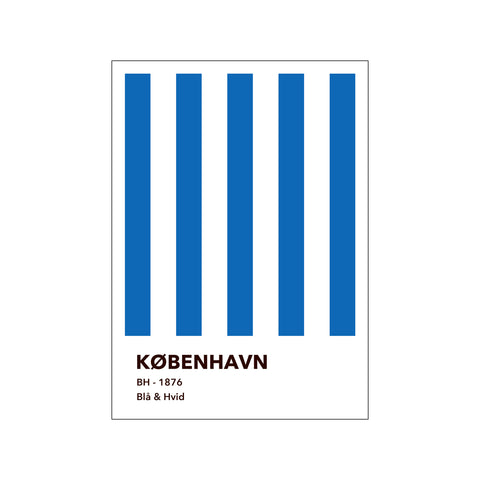 KØBENHAVN - BLÅ & HVID